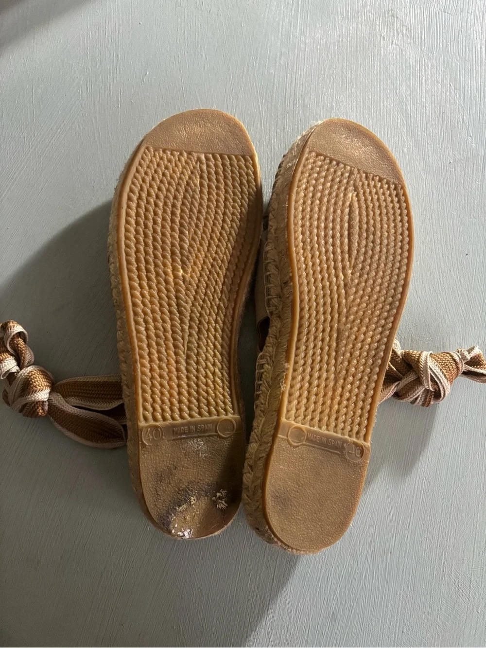 Paloma Barceló Adaya Wrap Espadrille Sandals EU 40